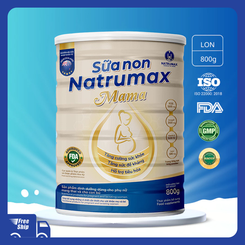 Sữa non Natrumax Mama dinh dưỡng tuyệt vời dành cho bà bầu