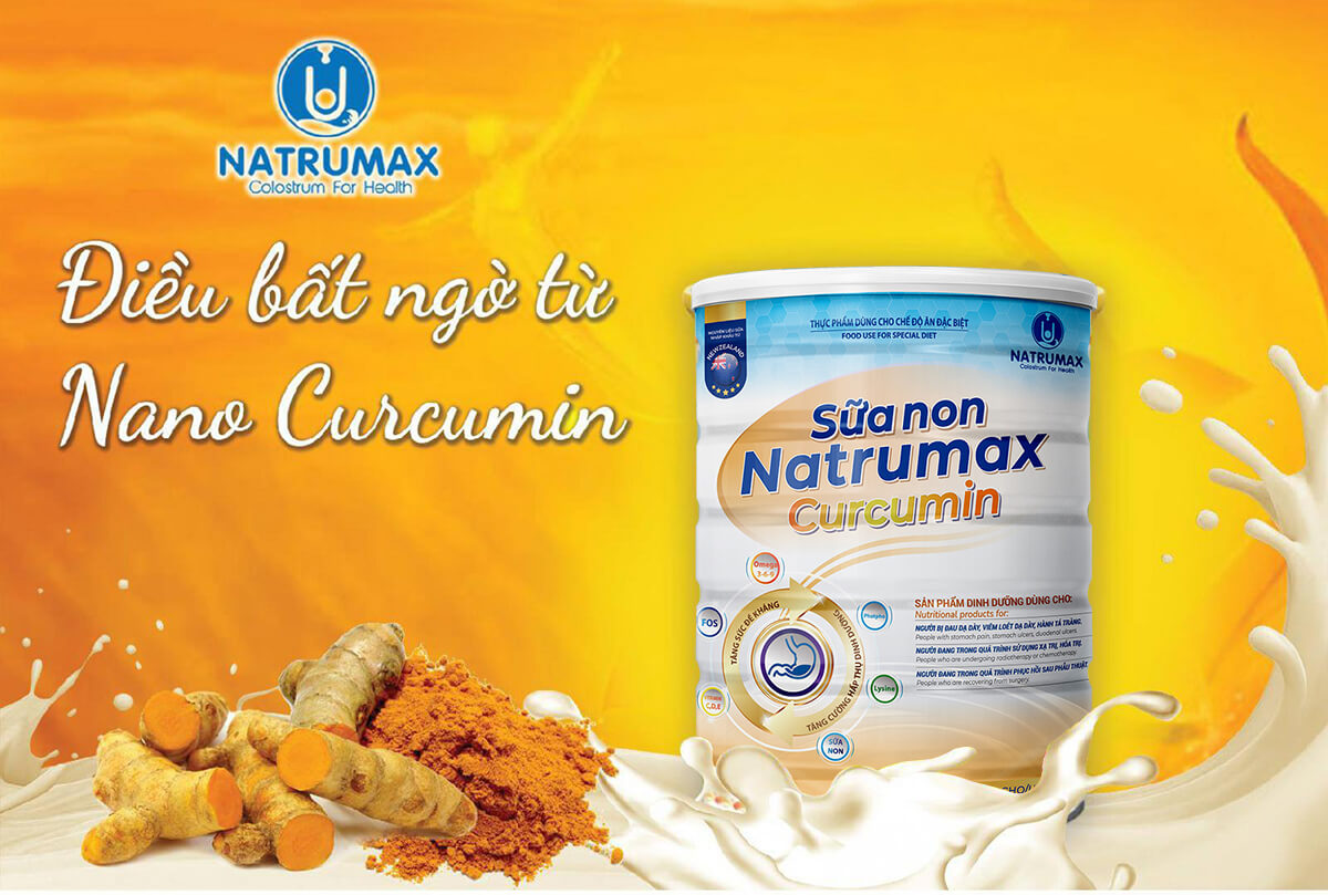 Sữa non Natrumax Curcumin là sản phẩm gì?