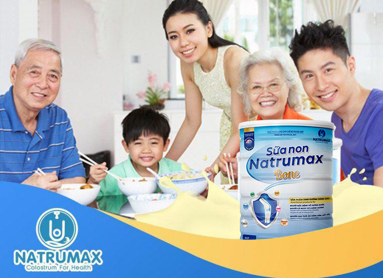 Đối tượng sử dụng Sữa non Natrumax Bone