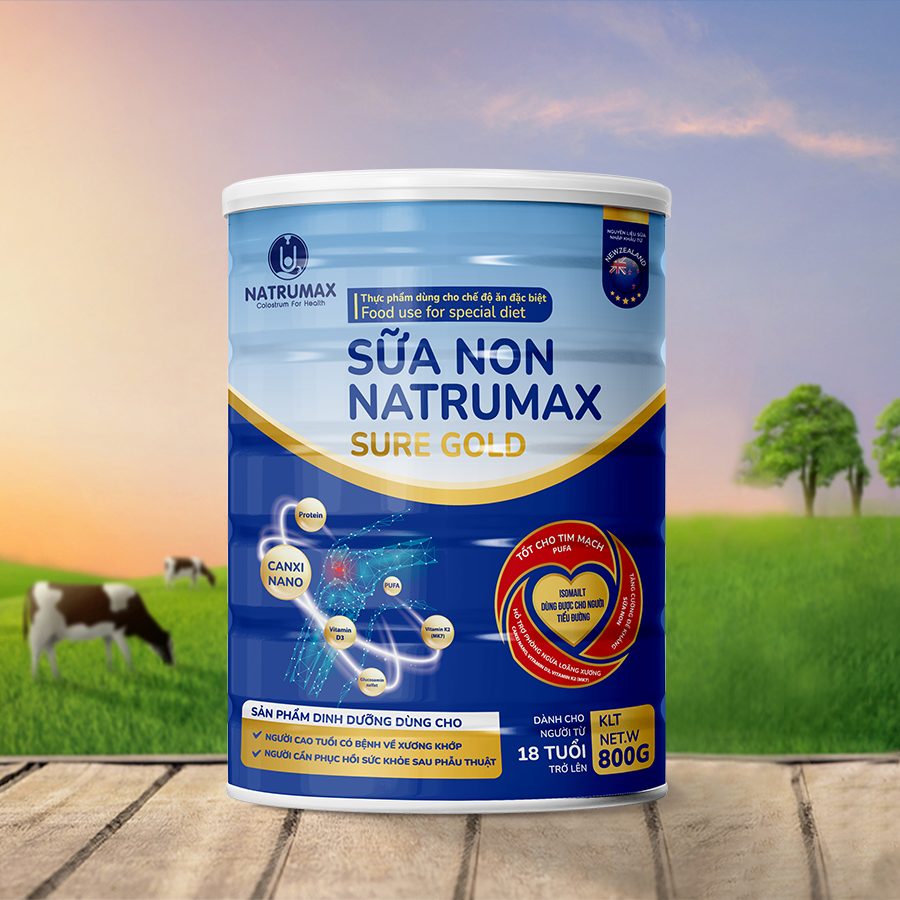 Đối tượng sử dụng Sữa non Natrumax Sure Gold